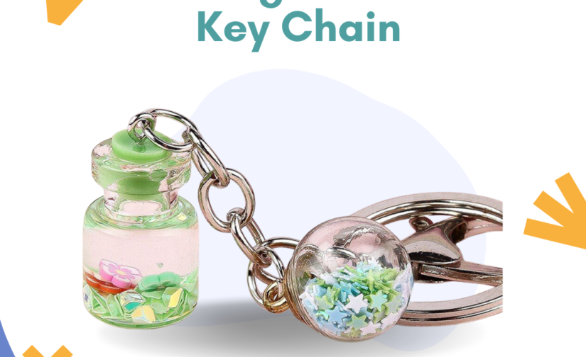 Magic Jar Key Chain | Glow-in-the-Dark | Mini LED Light Keyring