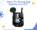 Maxx Pro Boxing Bag Regzine – 21.5” Heavy-Duty Punching Bag for Boxing & MMA Training