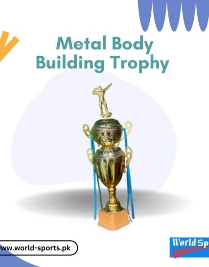 Premium Metal Bodybuilding Trophy – Champion Fitness & Muscle Award