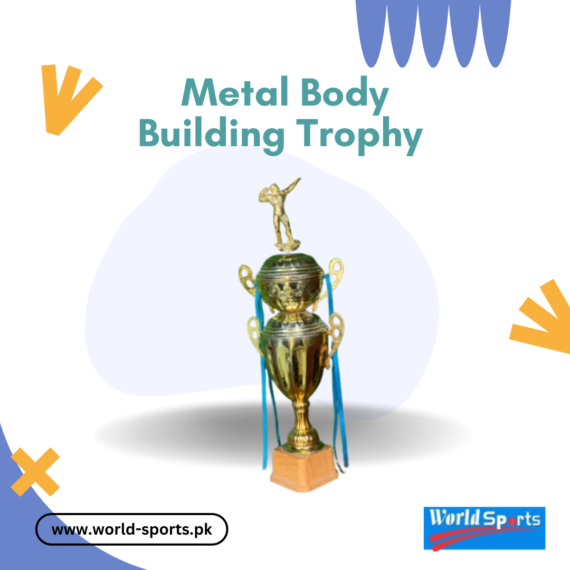 Premium Metal Bodybuilding Trophy – Champion Fitness & Muscle Award