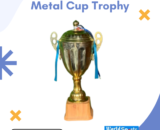 Premium Metal Cup Trophy – Elegant Championship Award for Sports & Corporate Recognition