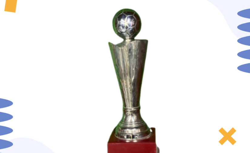 Premium Metal Football Trophy – Custom Engraved Soccer Championship Award