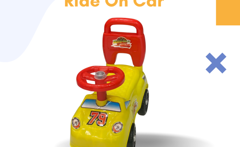 Mini Racer Ride-On Car – Electric Kids Car with Remote Control, LED Lights & Realistic Driving Experience