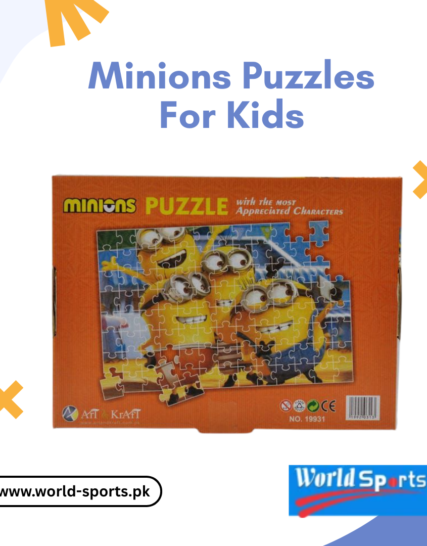 Minions Puzzles for Kids – Fun & Educational Jigsaw Puzzle Set for Early Learning & Brain Development
