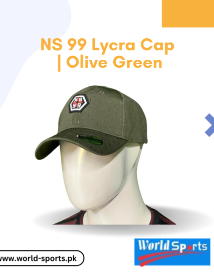 NS 99 Lycra Cap | Olive Green – Stylish, Stretchable & Breathable Sports Cap for Men