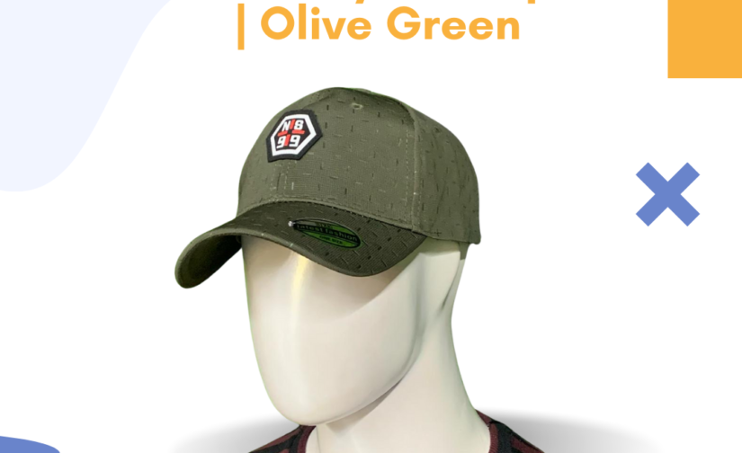 NS 99 Lycra Cap | Olive Green – Stylish, Stretchable & Breathable Sports Cap for Men