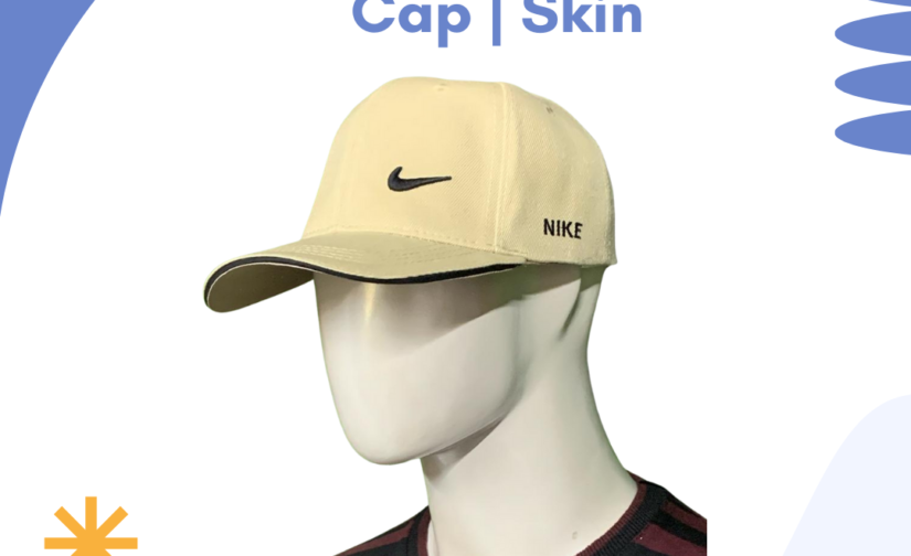 Nike Cotton Cap | Skin | Lightweight & Adjustable Sports Cap for Men