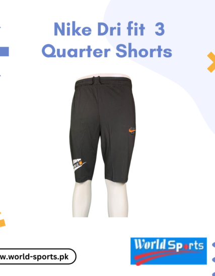 Nike Dri-Fit 3/4 Quarter Shorts – Performance Athletic Shorts for Men | Moisture-Wicking & Breathable Activewear