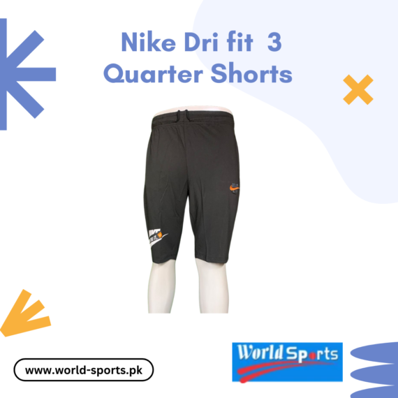 Nike Dri-Fit 3/4 Quarter Shorts – Performance Athletic Shorts for Men | Moisture-Wicking & Breathable Activewear