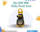 No. 3311 BM Kids Push Car – Stylish Ride-On Toy for Toddlers with Steering Wheel, Music & Under-Seat Storage