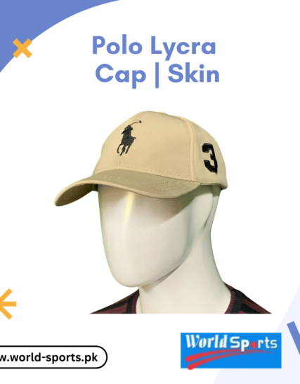 Polo Lycra Cap for Men – Stretchable & Breathable Skin Color Sports Cap for Outdoor & Casual Wear