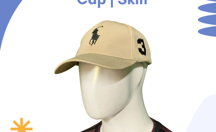 Polo Lycra Cap for Men – Stretchable & Breathable Skin Color Sports Cap for Outdoor & Casual Wear