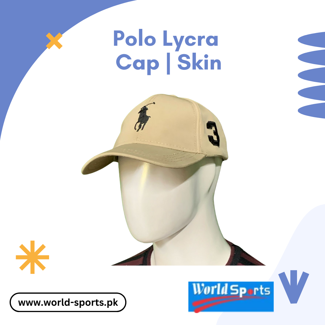 Polo Lycra Cap for Men – Stretchable & Breathable Skin Color Sports Cap for Outdoor & Casual Wear