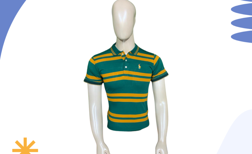 Men’s Classic Polo Shirt – Half Sleeve, Soft Cotton Blend, Stylish & Breathable Casual T-Shirt