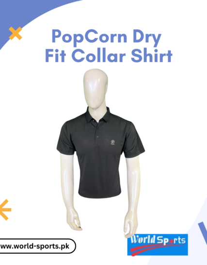 PopCorn Dry Fit Collar Shirt | Moisture-Wicking | Breathable & Stylish Polo