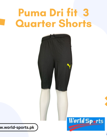 Puma Dri-Fit 3/4 Quarter Shorts – High-Performance Moisture-Wicking Athletic Shorts for Men