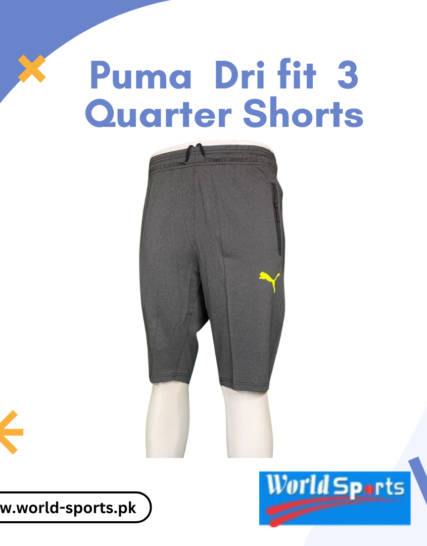 Puma Dri-Fit 3/4 Quarter Shorts – Lightweight, Breathable & Performance-Driven Athletic Shorts for Men