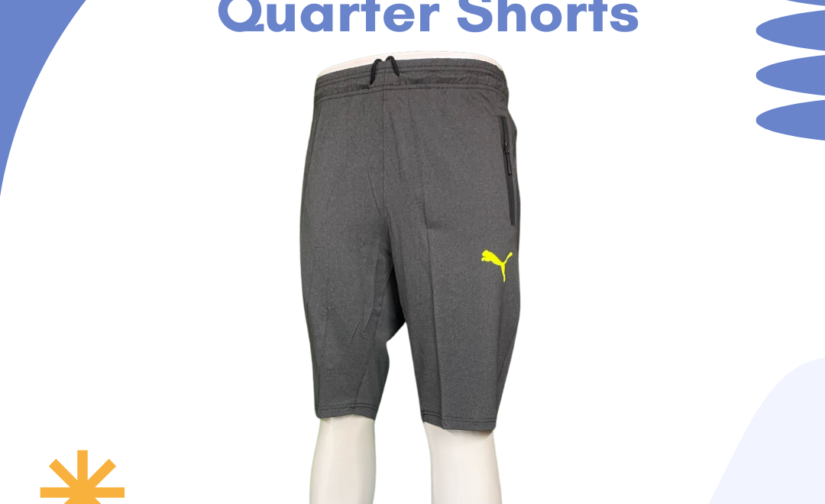 Puma Dri-Fit 3/4 Quarter Shorts – Lightweight, Breathable & Performance-Driven Athletic Shorts for Men
