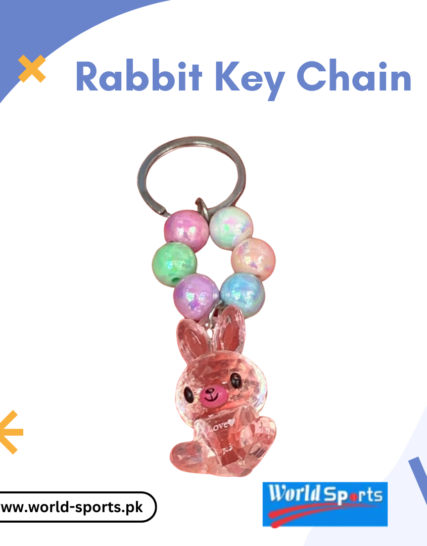 Rabbit Key Chain | Cute Bunny Keyring | Soft & Adorable Animal Key Holder