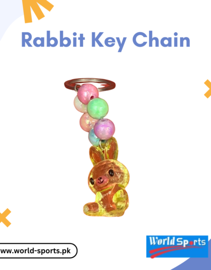 Rabbit Key Chain | Cute Fluffy Bunny Keyring | Soft Plush Key Holder