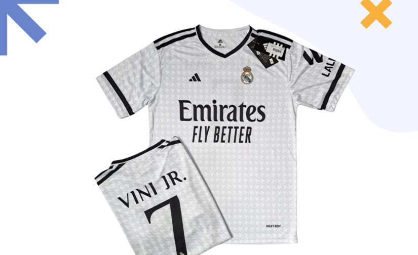 Real Madrid Vini Jr. 7 Half Sleeve Shirt – Premium Fan Jersey for True Madridistas