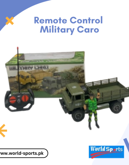 Remote Control Military Car – Off-Road 4x4 RC Army Truck with Rechargeable Battery & 2.4GHz Wireless Control