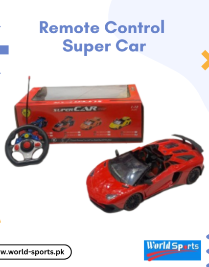 High-Speed Remote Control Super Car – Rechargeable RC Sports Car with 2.4GHz Wireless Control & LED Lights