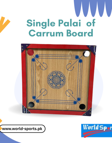 Single Palai Carrom Board – Premium Wooden Carrom Board with Smooth Playing Surface & Durable Frame