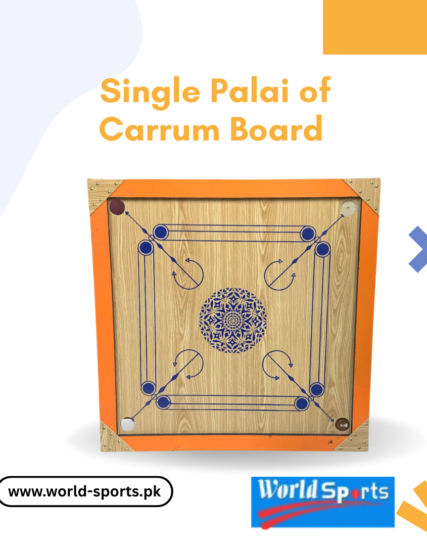 Single Palai Carrom Board – Classic Wooden Carrom Board with Smooth Playing Surface & Durable Frame