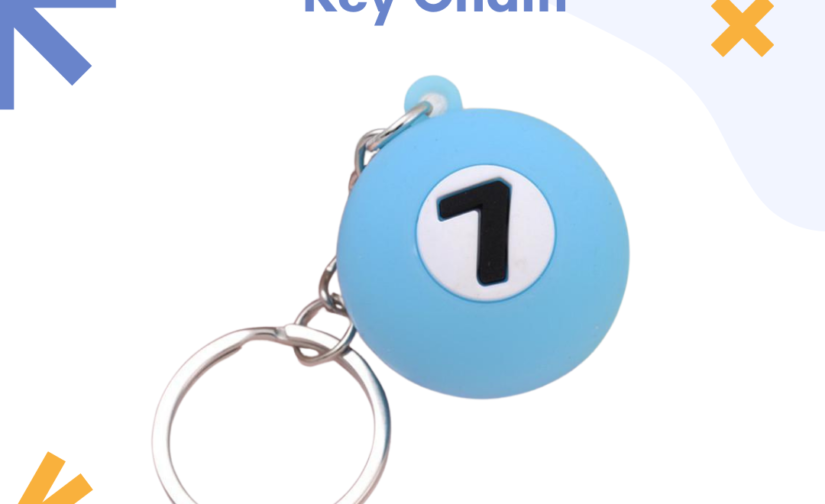 Snooker Ball Keychain – Mini Billiard Ball Keyring | Stylish Pool Ball Key Holder & Sports Gift