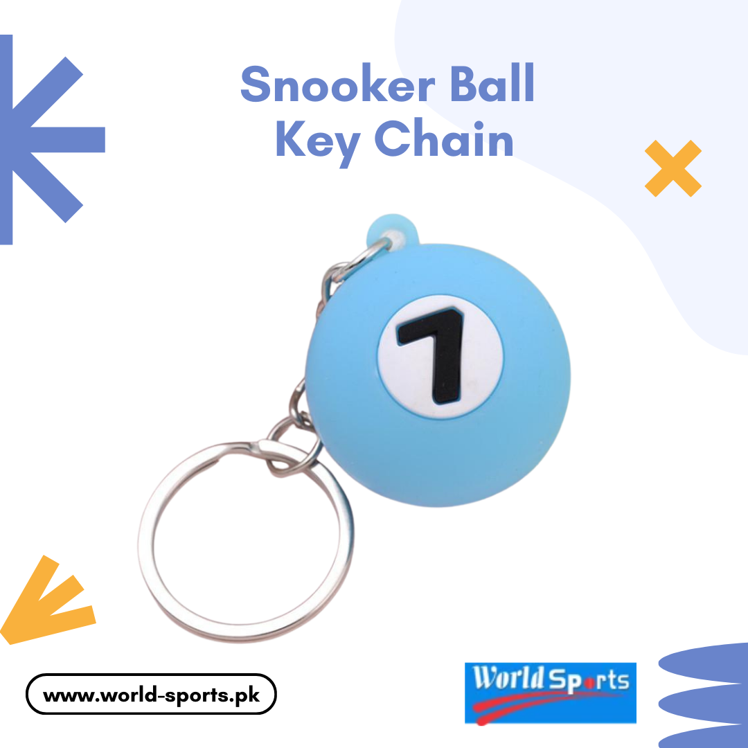Snooker Ball Keychain – Mini Billiard Ball Keyring | Stylish Pool Ball Key Holder & Sports Gift
