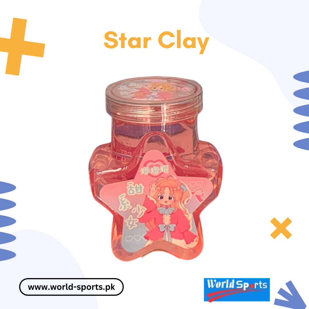Star Clay – Soft & Air-Dry Modeling Clay for Kids & Adults, Non-Toxic & Easy-to-Mold DIY Craft Clay