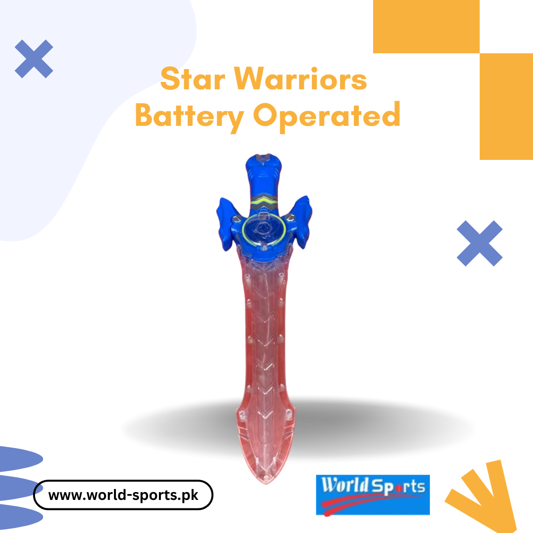 Star Warriors Battery Operated Action Figure – Light & Sound Robotic Toy for Kids