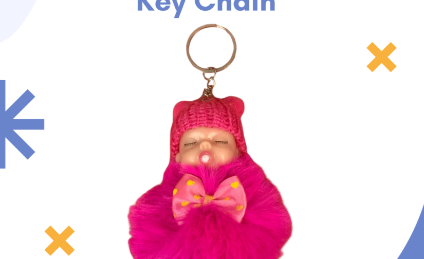 Sweet Baby Doll Keychain – Adorable Mini Doll Keyring | Cute & Stylish Key Holder for Bags & Accessories