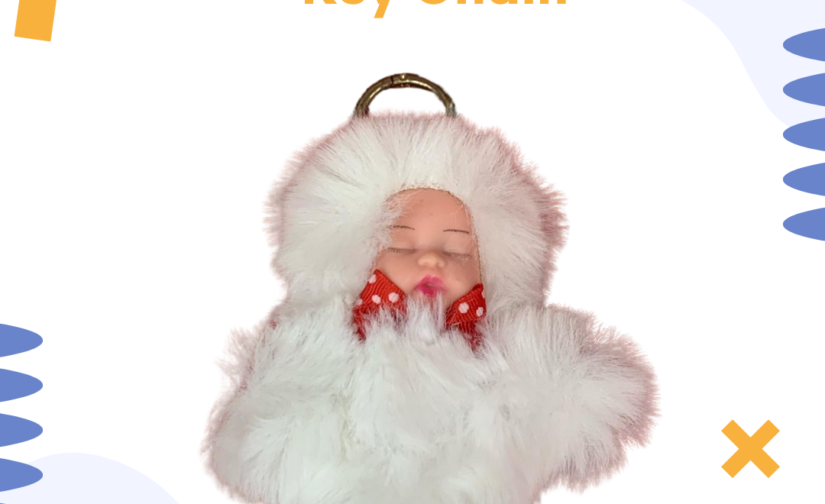 Sweet Baby Doll Keychain – Cute Mini Doll Keyring | Stylish Bag Charm & Adorable Key Holder