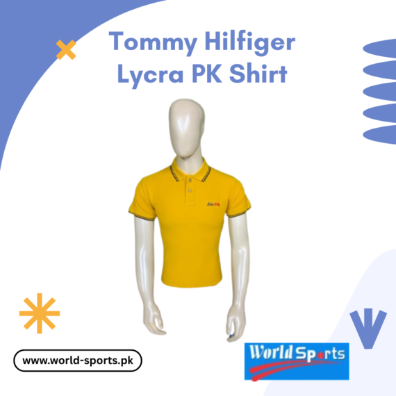 Tommy Hilfiger Lycra PK Shirt – Premium Stretchable & Breathable Polo Shirt for Men