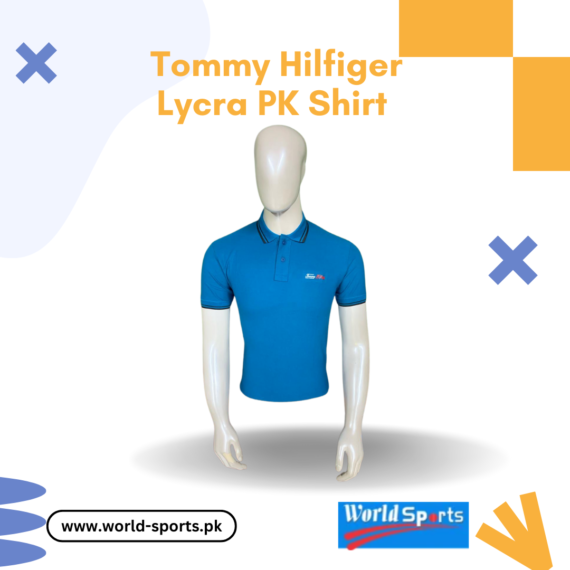 Tommy Hilfiger Lycra PK Shirt – Premium Stretchable Polo, Classic Fit, Breathable & Stylish Casual Wear
