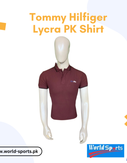 Tommy Hilfiger Lycra PK Shirt – Premium Stretchable Polo, Classic Fit, Breathable & Stylish Casual Wear