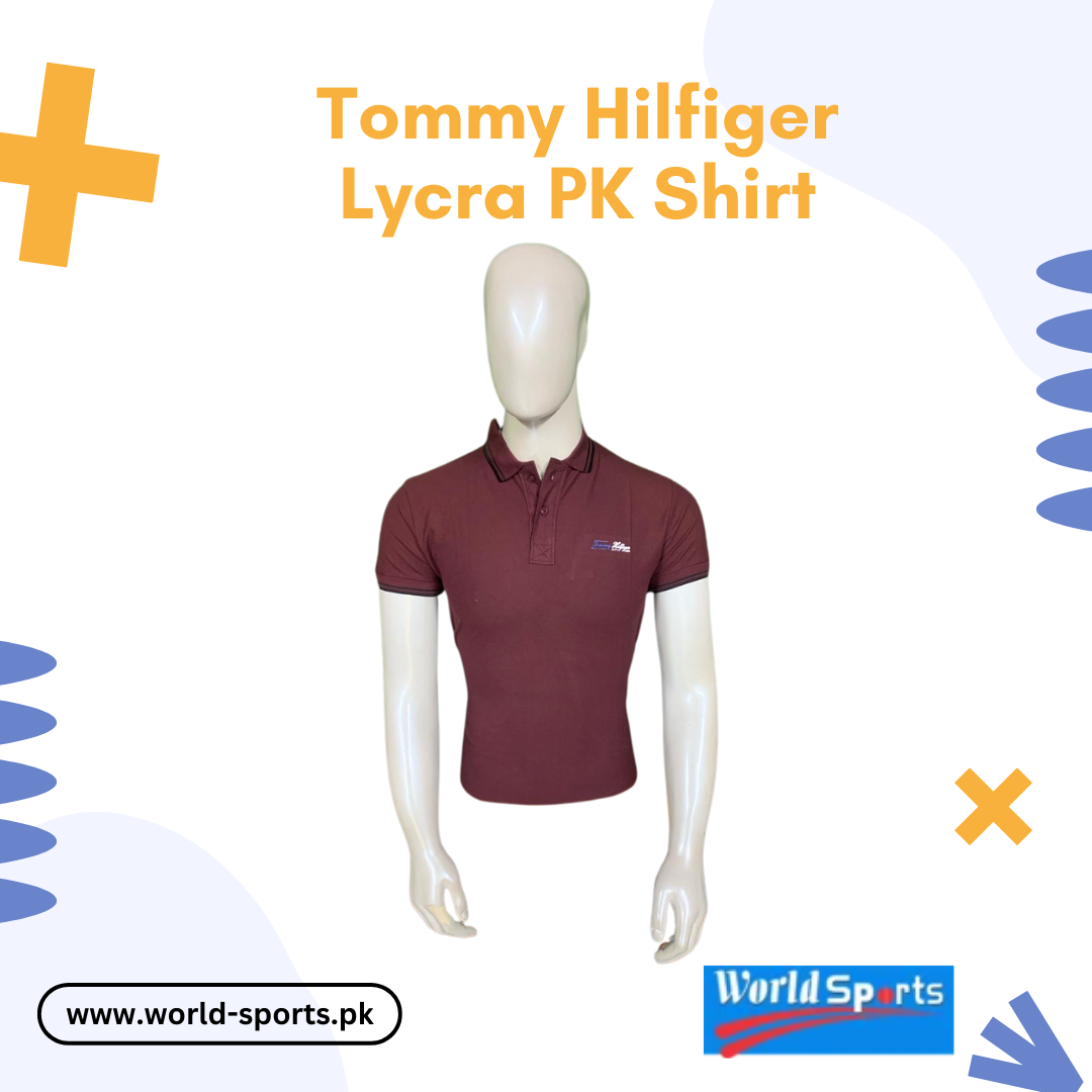 Tommy Hilfiger Lycra PK Shirt – Premium Stretchable Polo, Classic Fit, Breathable & Stylish Casual Wear