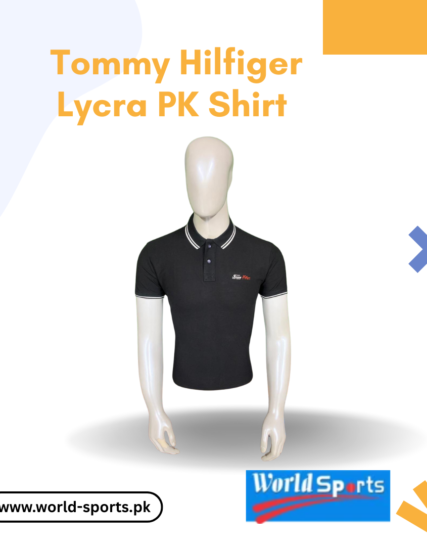 Tommy Hilfiger Lycra PK Polo Shirt – Premium Stretchable Polo T-Shirt for Men