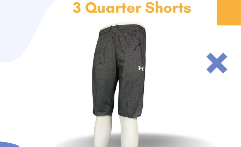 Under Armour Dri-Fit 3/4 Quarter Shorts – High-Performance Athletic Shorts for Men