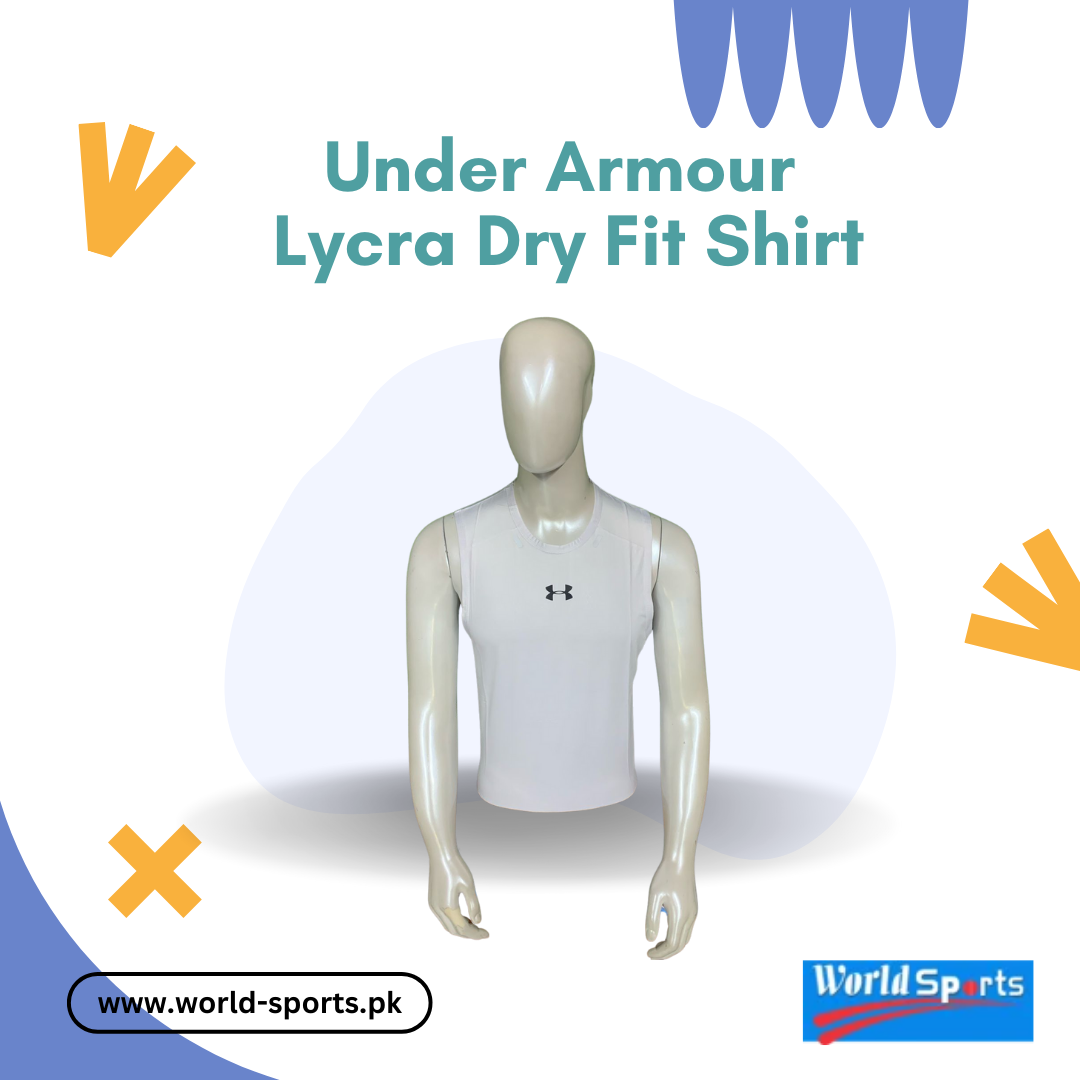 Under Armour Lycra Dry Fit Shirt for Men – Quick-Dry, Moisture-Wicking, Stretchable Gym & Sports T-Shirt