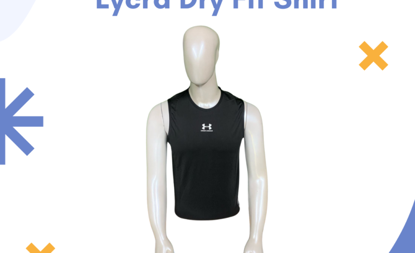 Under Armour Lycra Dry Fit Shirt for Men – Quick-Dry, Moisture-Wicking, Stretchable Gym & Sports T-Shirt
