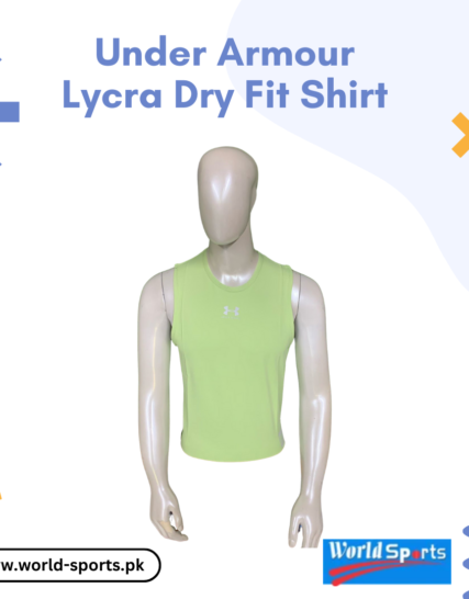 Under Armour Lycra Dry Fit Shirt – Men’s Quick-Dry, Moisture-Wicking, Stretchable Sports & Gym T-Shirt