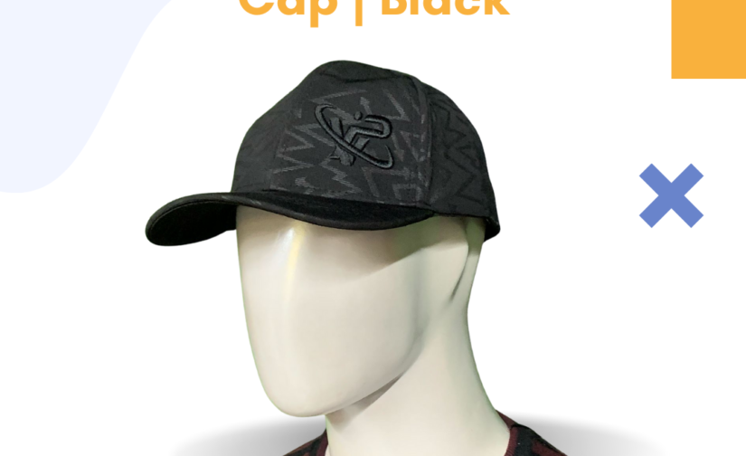VIP Lycra Cap for Men – Stretchable & Breathable Black Sports Cap for Outdoor & Workout
