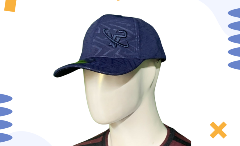 VIP Lycra Cap for Men – Stretchable & Breathable Blue Sports Cap for Outdoor & Workout