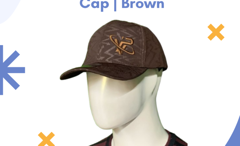 VIP Lycra Cap for Men – Stretchable & Breathable Brown Sports Cap for Outdoor & Workout