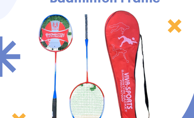 Viva Pro N-7000 Badminton Frame – Lightweight & Durable Carbon Fiber Racket Frame for Professional & Recreational Play