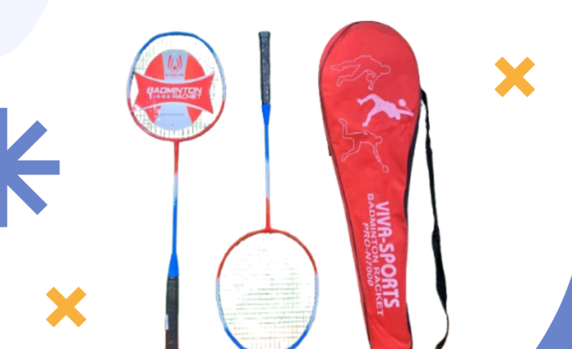 Viva Pro N7000 Badminton Frame – Lightweight Carbon Fiber Racket Frame for Speed, Power & Precision