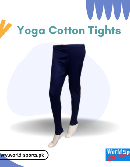 Yoga Cotton Tights – High-Waist, Breathable & Stretchable Workout Leggings for Ultimate Comfort